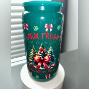 Christmas cup - comes with a straw